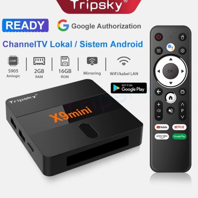 Set Top Box Androird Tv box 2GB+16GB STB 2.4g Wifi Android 9.0 Tv Box
