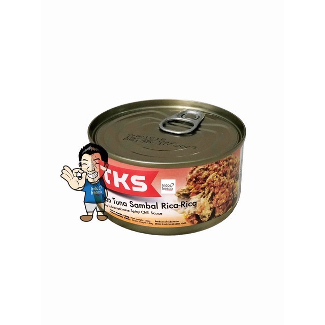 

Ina - Tks Ikan Tuna Sambal Kaleng- Tuna In Manadonese Canned 180 G