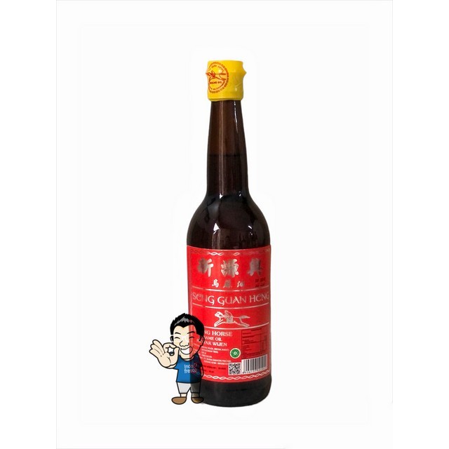 

Ina - Minyak Wijen Kuda Seng Guan Heng Sesame Oil 620Ml