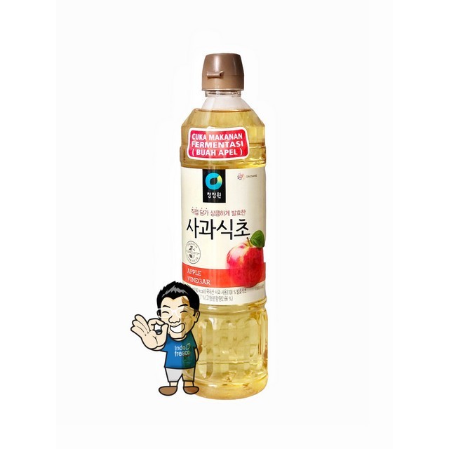 

Ina - Daesang (Chung Jung One) Apple Vinegar/ Cuka Apel Korea- 900Ml