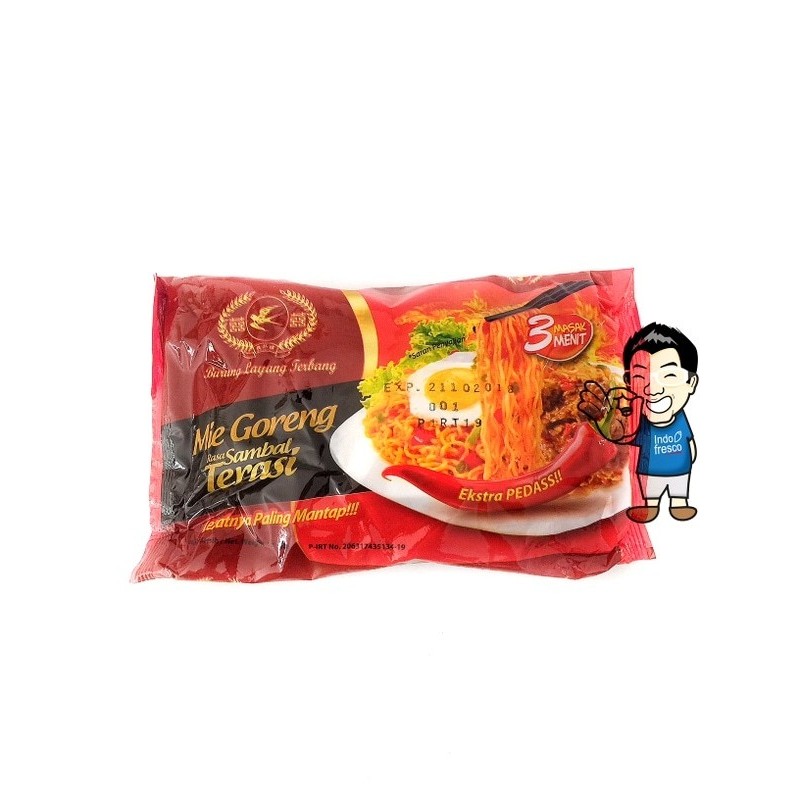 

Ina - Burung Layang Terbang Mie Goreng Instant Rasa Sambal Terasi