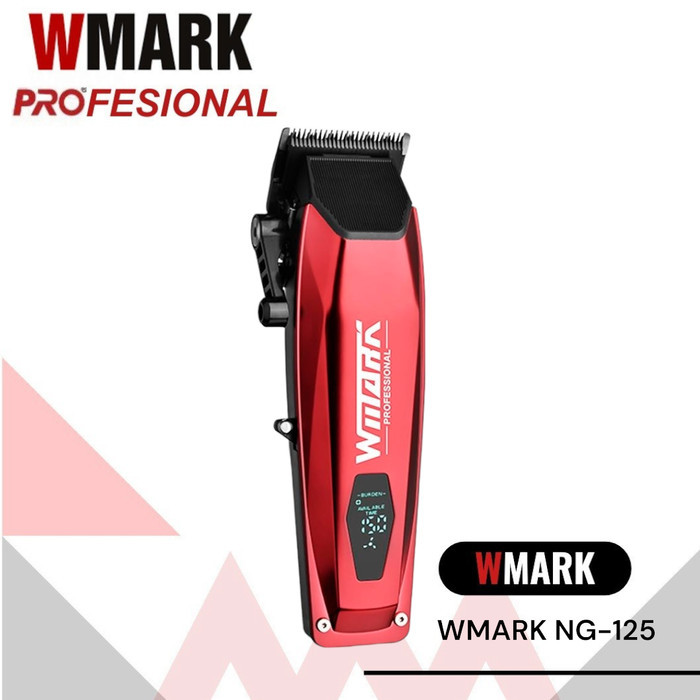 WMARK PROFESIONAL WMARK NG-125 HAIR CLIPPER WMARK 7500 RPM WMARK 125