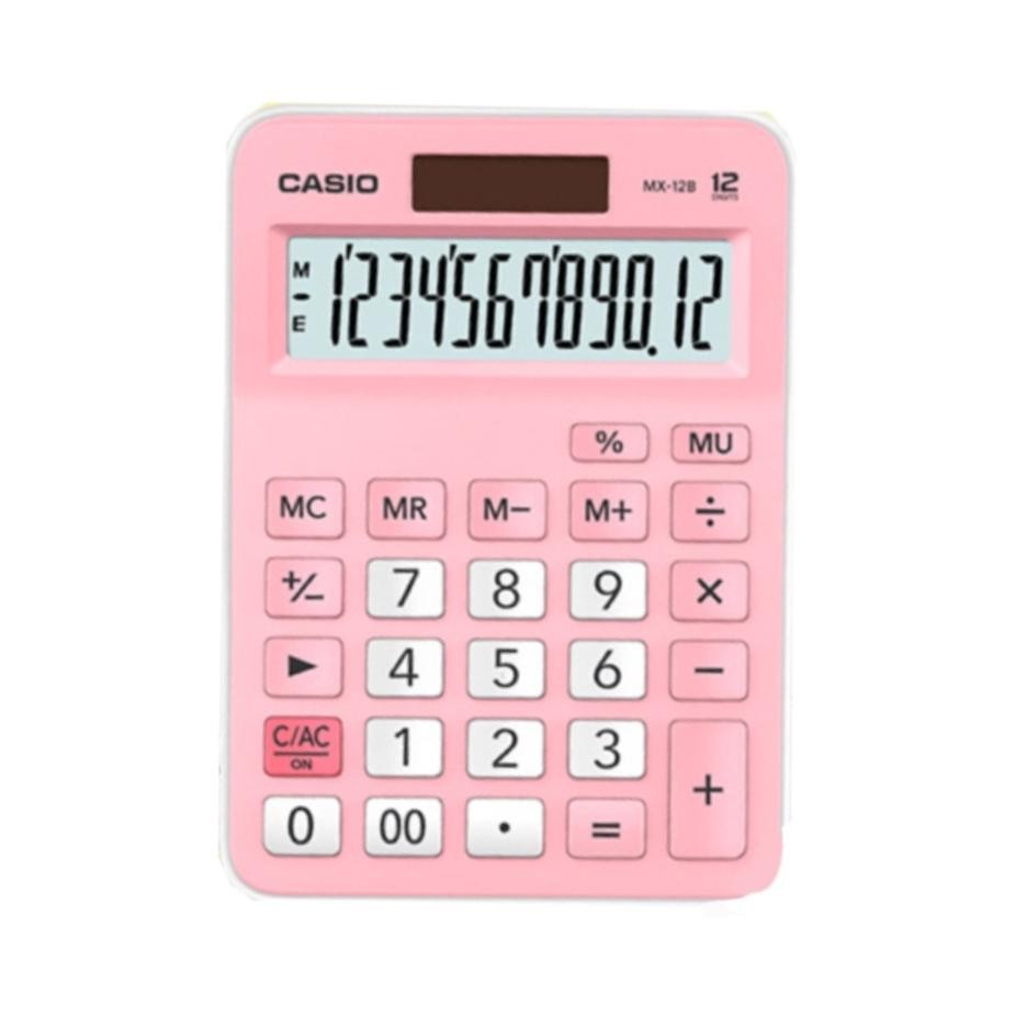 

Casio Mx-12B - Pink - Kalkulator Toko/Dagang - Standard - 12 Digit