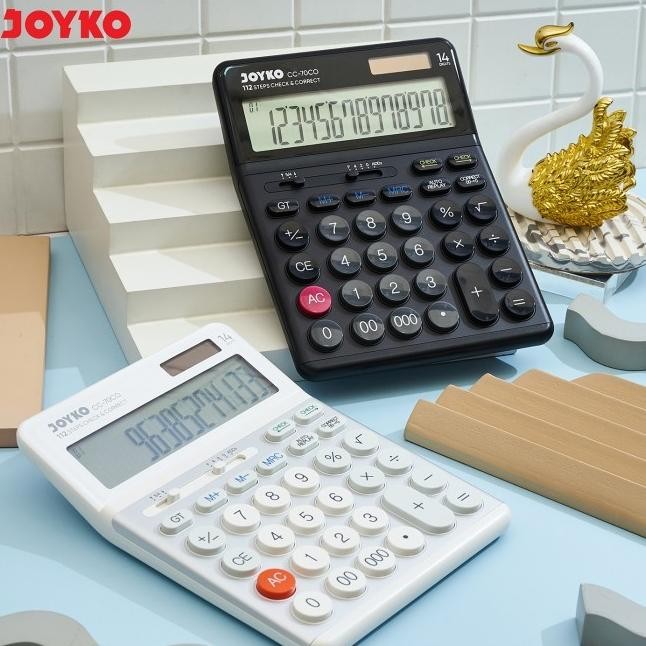 

Calculator Kalkulator Joyko Cc-70Co 14 Digits Che & Correct