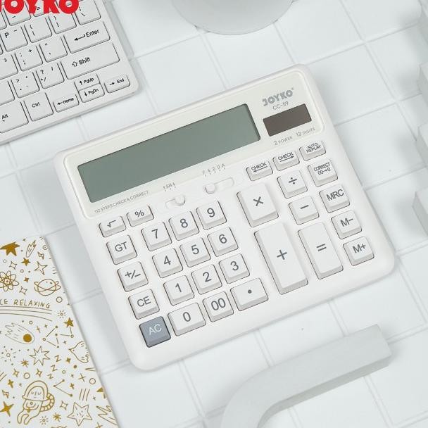 

Calculator Kalkulator Joyko Cc-59 12 Digits Che Correct