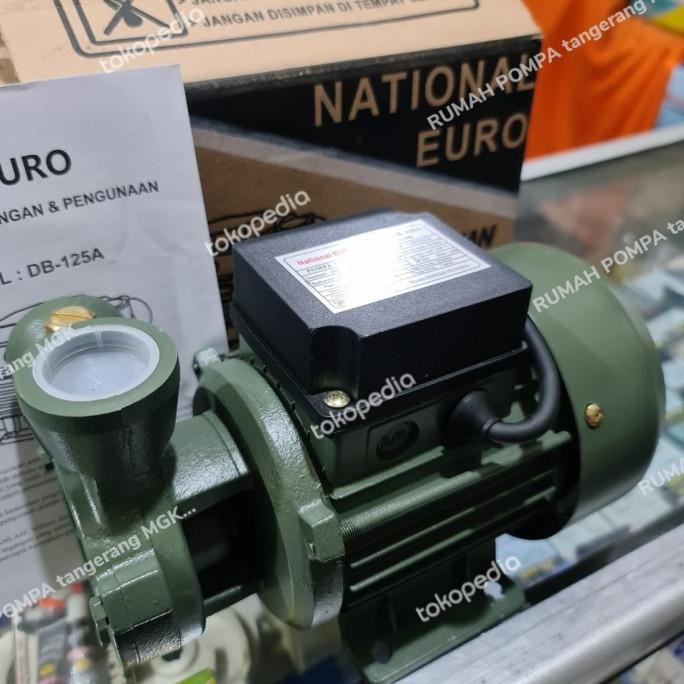 Pompa DB 125 National Euro POMPA AIR SUMUR DANGKAL NATIONAL EURO