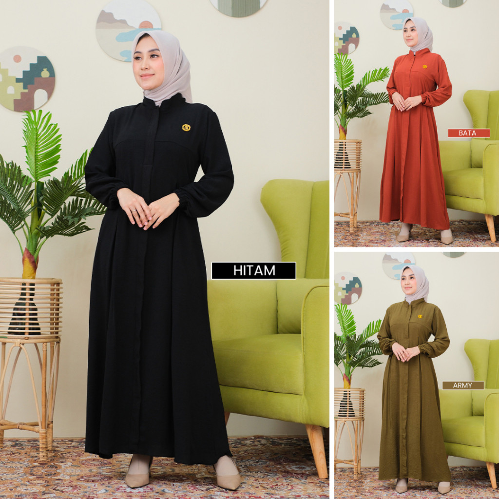 Gamies Jatuh Jubah Pengajian Pakean Juba Hamis Gaun Gamis Modern Adem Ganis Premium Mewah Lebaran Gm