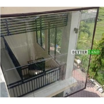 [BARU] Kerai Plastik Penutup Outdoor Tahan Air & Tampias Transparan