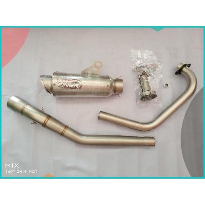 Knalpot proliner satria fu carbu tr1r tabung pendek 11OKTZ4 last stok