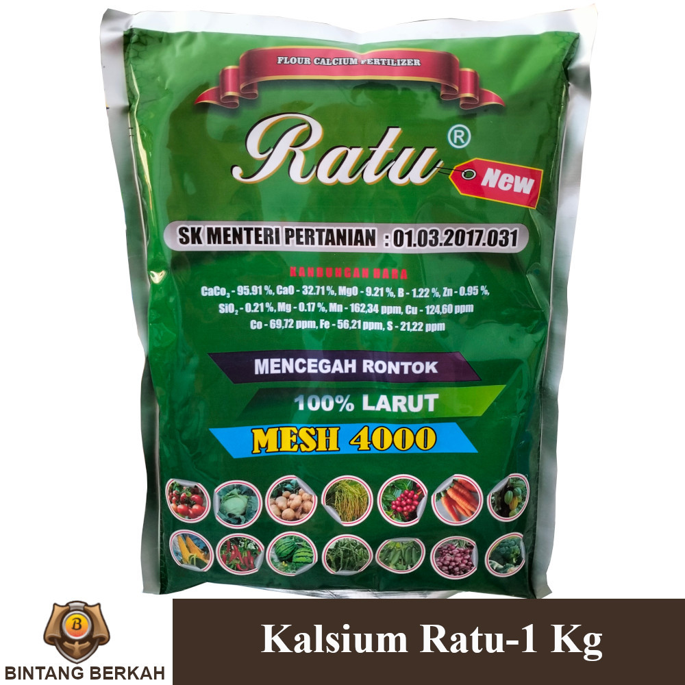 Kalsium Ratu 1 Kg Kalsium Fortune Mesh 4000 Pertanian