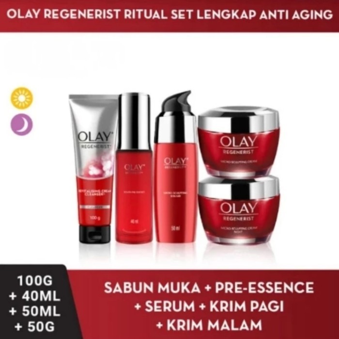 Olay Regenerist Paket Lengkap Anti Aging