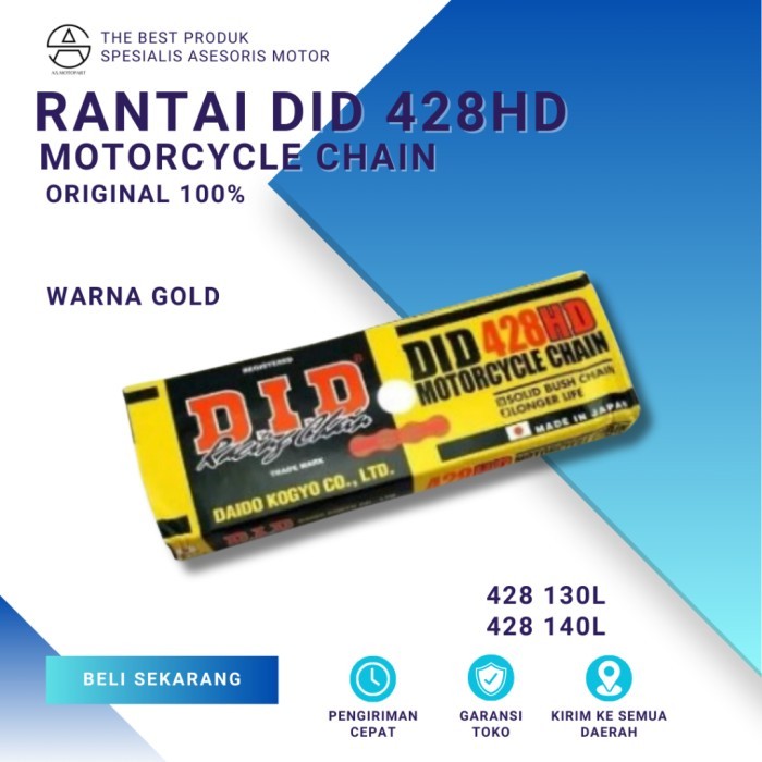 BARU / RANTE 428 GOLD DID HSBT RANTAI DID 428 RANTAI GOLD 428/ RANTAI