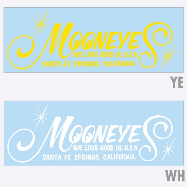 

MOONEYES Logo Die Cut Sticker