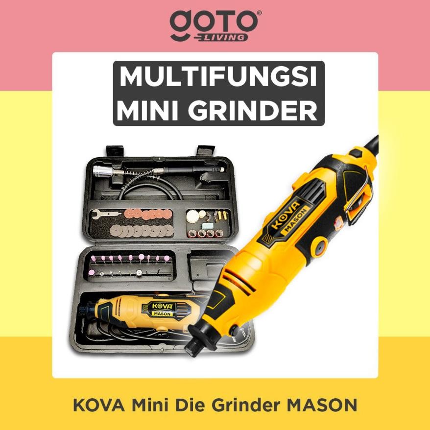 Kova Mason Mini Die Grinder Tuner Set 40 Pcs Gerinda Bor Mini