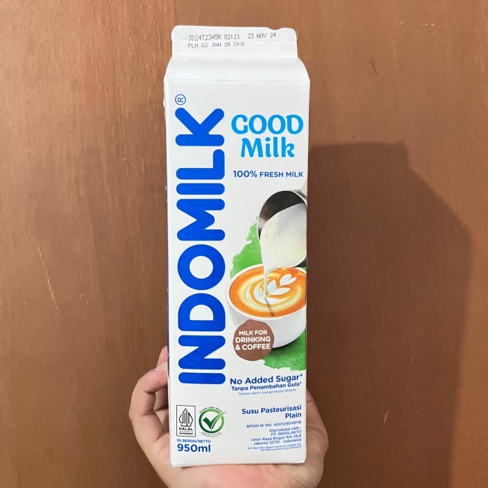 

Susu Indomilk Pasteurisasi Freshmilk 1 Liter - 1 karton Isi 12 Liter