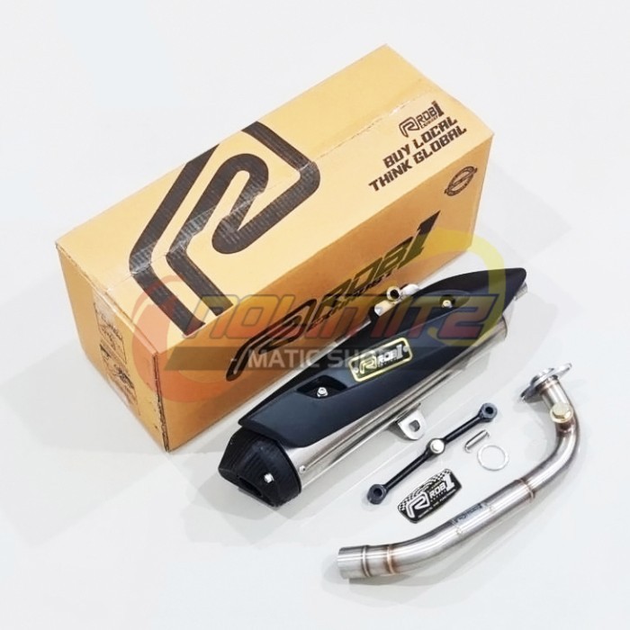 Knalpot Rob1 Standar Racing Bore Up Cup V Honda Vario 125 150 Old