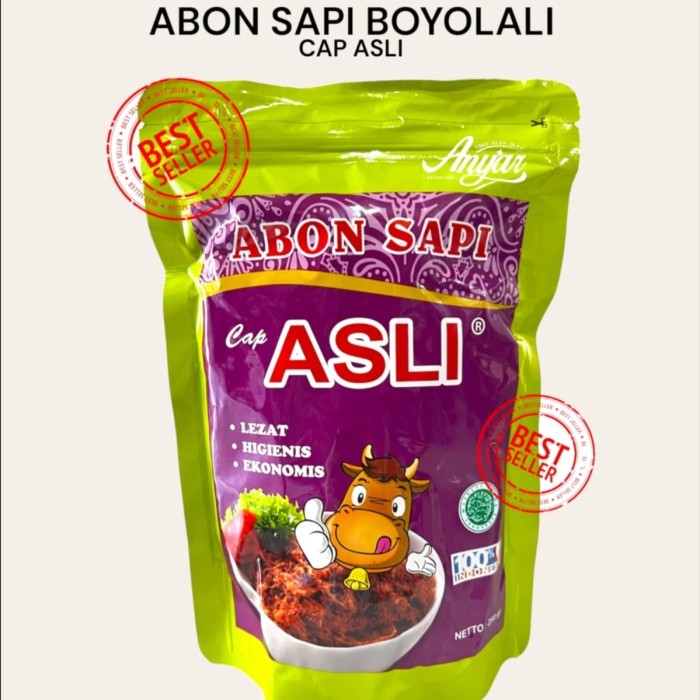 

Abon Sapi cap ASLI khas Boyolali @500-1000gr