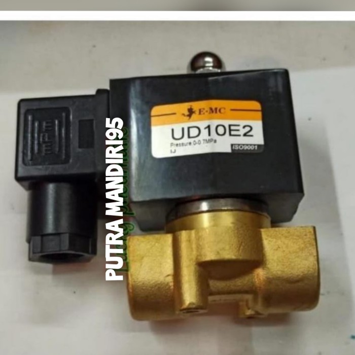 Solenoid Valve Pneumatic Emc Ud-10 Port 3/8