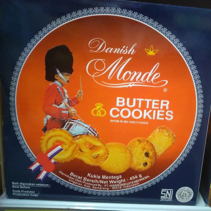 

Biskuit Danish Monde Butter Cookies 454gr