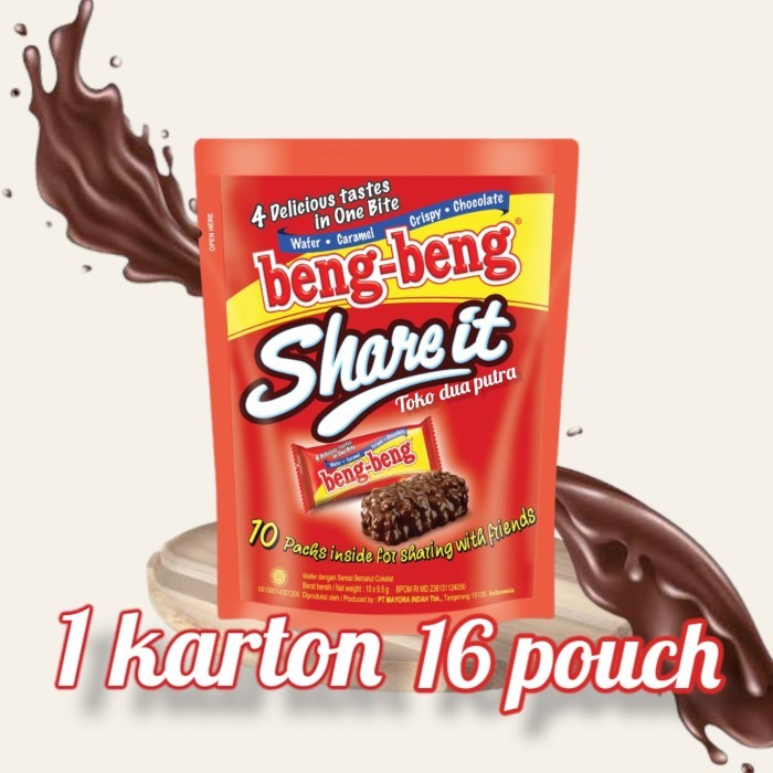 

beng beng share it isi 10 pcs X 16 pouch (1 karton)