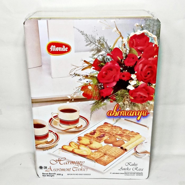 

monde harmony assortment cookies 850gr