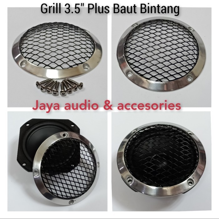 Produk Berkualitas Grill Tutup Midrange 3.5Inch Cello Tg9-Hc9 Peerless Tc9 Plus Baut L