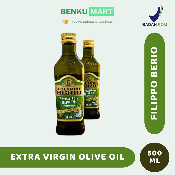 

Extra Virgin Olive Oil (EVOO) Filippo Berio Filipo Zaitun 500 ml
