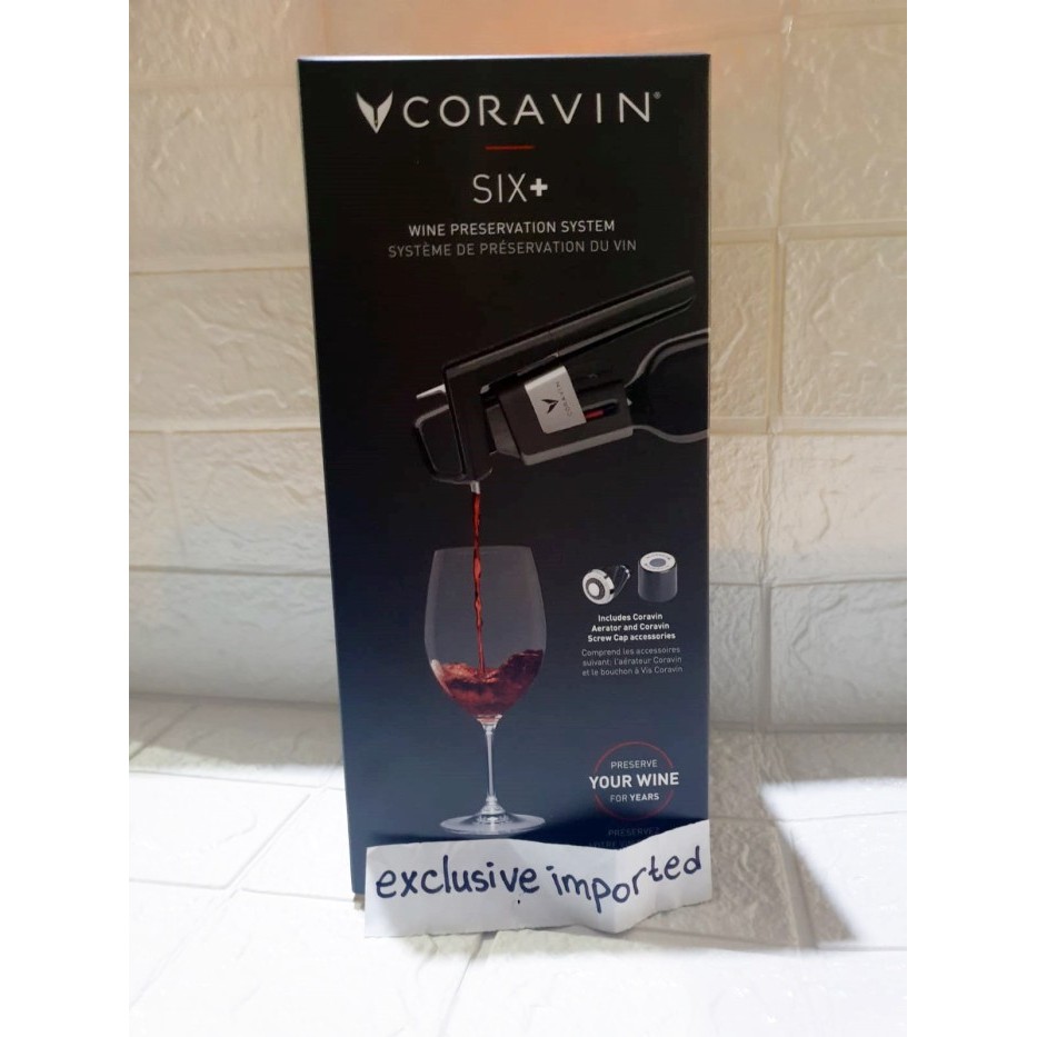 

CORAVIN Timeless Six+ 6 plus coravin