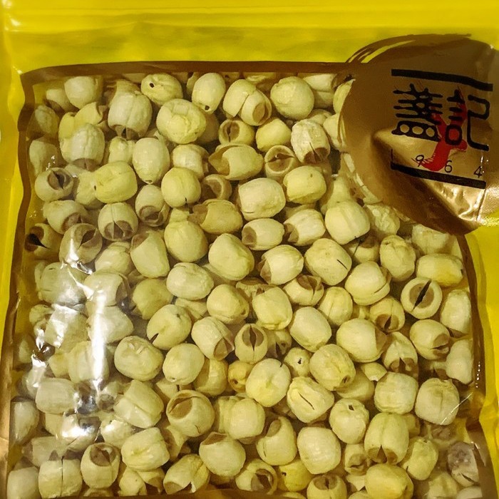 

Biji teratai premium / premium lotus seed / lian zi /