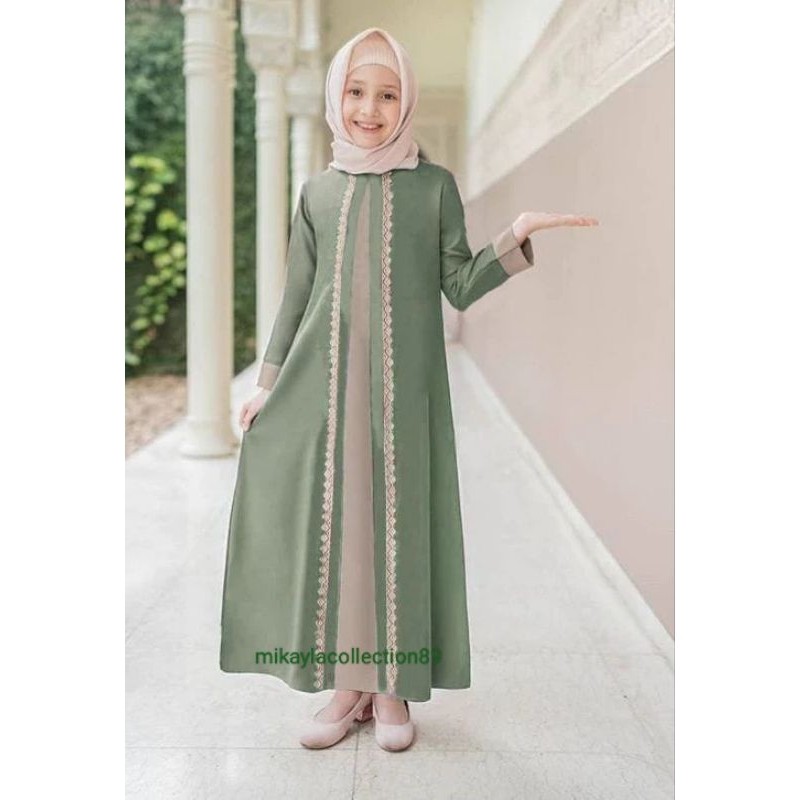 Terbaru Bahan Adem Games2025 Murah Anak Cewek Tanggung Long Games2025 Dress Import Motif Keren 2025 