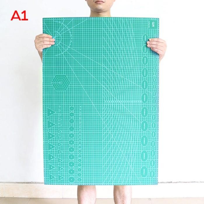 Qjh Alas Meja Kerja Cutting Mat Ukuran Besar Mouse Pad Xl Pvc
