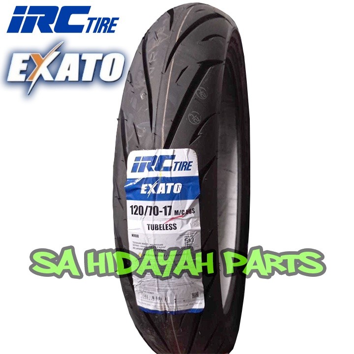 Ban Luar Motor Ring 17 IRC EXATO (TUBELESS) 120/70-17 90/80-17 100/80-17 110/70-17 130/70-17 IRC KAM
