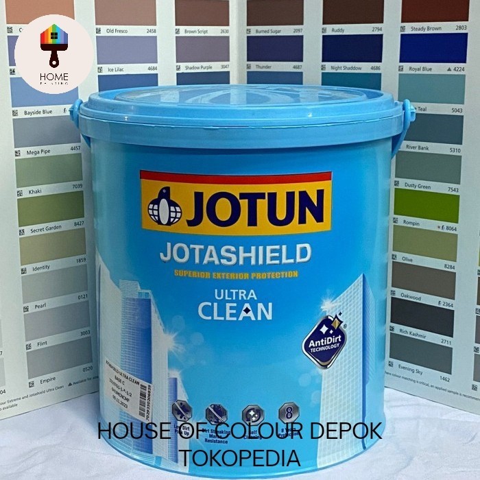 JOTUN JOTASHIELD ULTRA CLEAN 20 LTR/CAT TEMBOK LUAR/CAT TEMBOK EXTERIOR/CAT TEMBOK