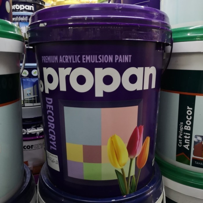 Cat tembok propan interior decorcryl 20 ltr base A 8116 macadamia