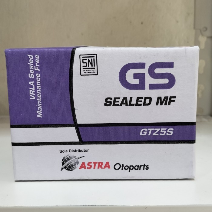 Aki Original Honda Beat, Kharisma, Supra X 125, Scoopy Gtz5S Gs Astra