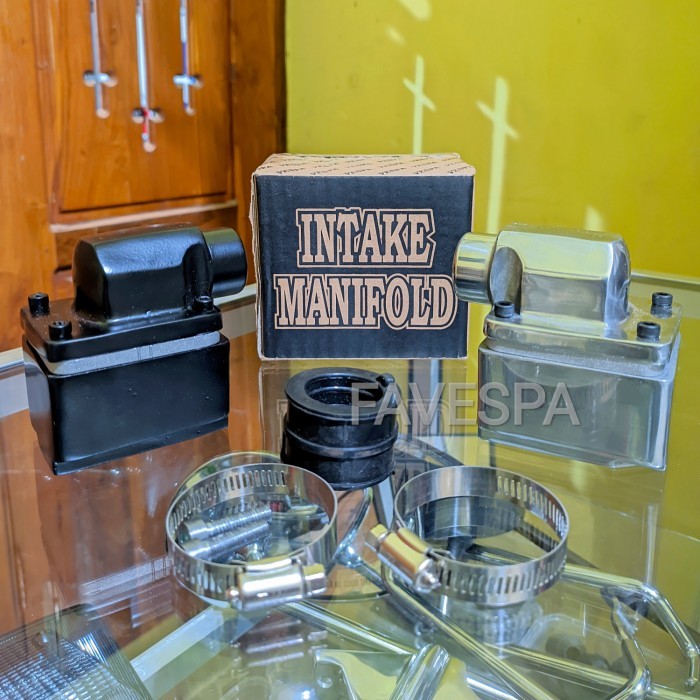 Intake Manipol Vespa Susun Komplit Membran Rx-Z