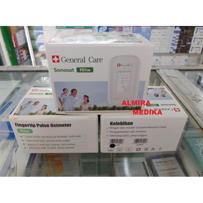 Fingertip Finger Pulse Oximeter SpO2 General Care Sonosat F01W