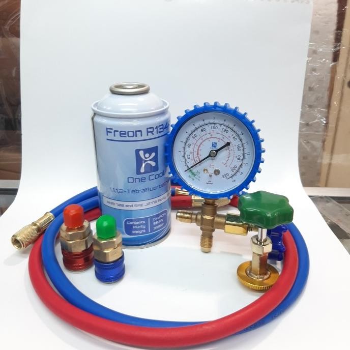 Paket Isi Freon Ac Mobil Kulkas Manifold Selang Adaptor Selang Kran Original Dan Terpercaya