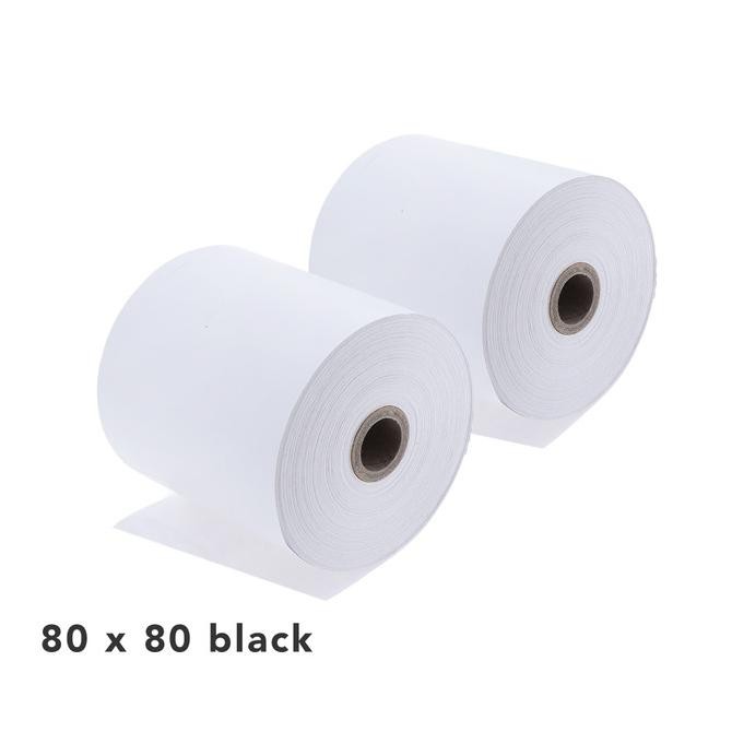 

PRINTECH KERTAS THERMAL KASIR 80X80 BLACK 10 ROLL / 03022-2