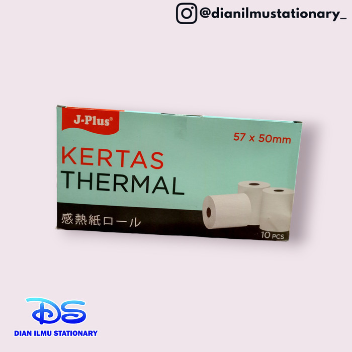 

'+'+'+'+] kertas thermal 57x50 jplus (10 roll)