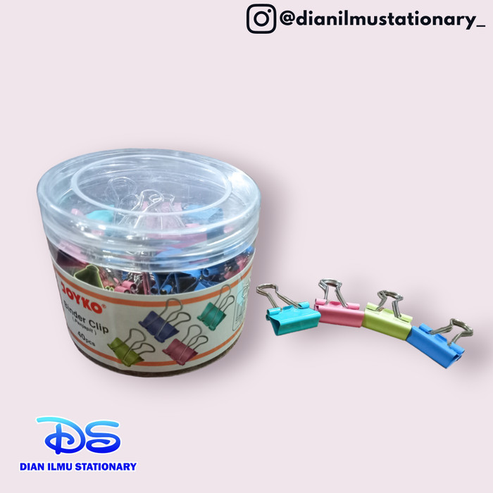 

/////] binder clip warna 107 joyko