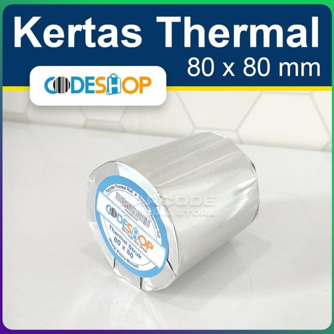 

KERTAS THERMAL 80 X 80 / 80X80 MM / 80X80MM