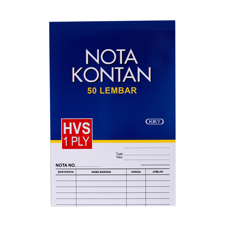 

Kiky Nota Kontan 1 Ply