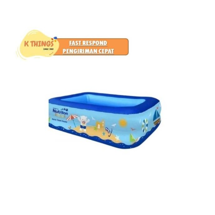 NUTRILON Kolam Renang Kolam Bola Karet Anak Bayi / Royal Swimming Pool