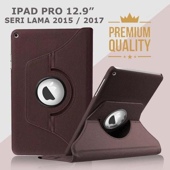 iPad Pro 12.9 Inch 1st 2nd 2015 2017 Rotating Bookcover Casing Case