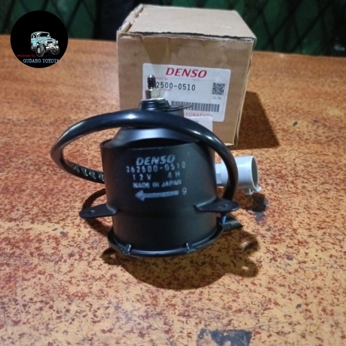 Motor Fan Radiator Corolla Great Alnew Soluna Twincam Starlet Original Denso