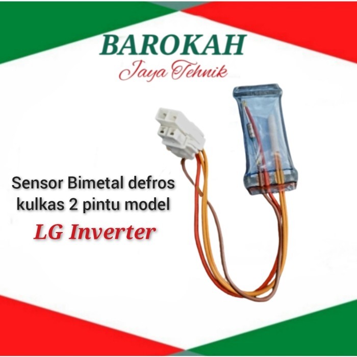 SENSOR BIMETAL DEFROST KULKAS LG 2 PINTU INVERTER.
