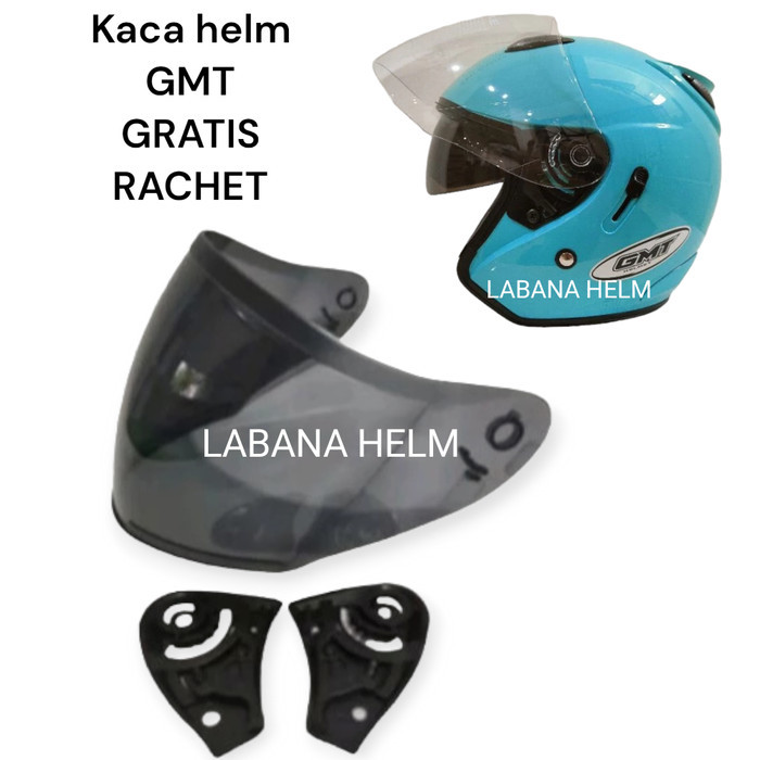 COD KACA HELM GMT VISOR HELM GMT BENING SMOKE GRATIS RACHET