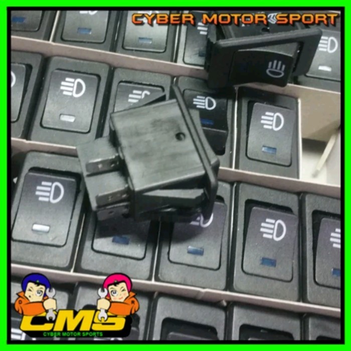 SAKLAR LAMPU MOBIL UNIVERSAL. SAKLAR DASHBOARD HEADLAMP FOGLAMP DRL