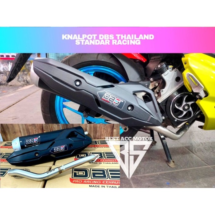 Knalpot Dbs Standar Racing Dbs Thailand Original Knalpot Dbs Matic